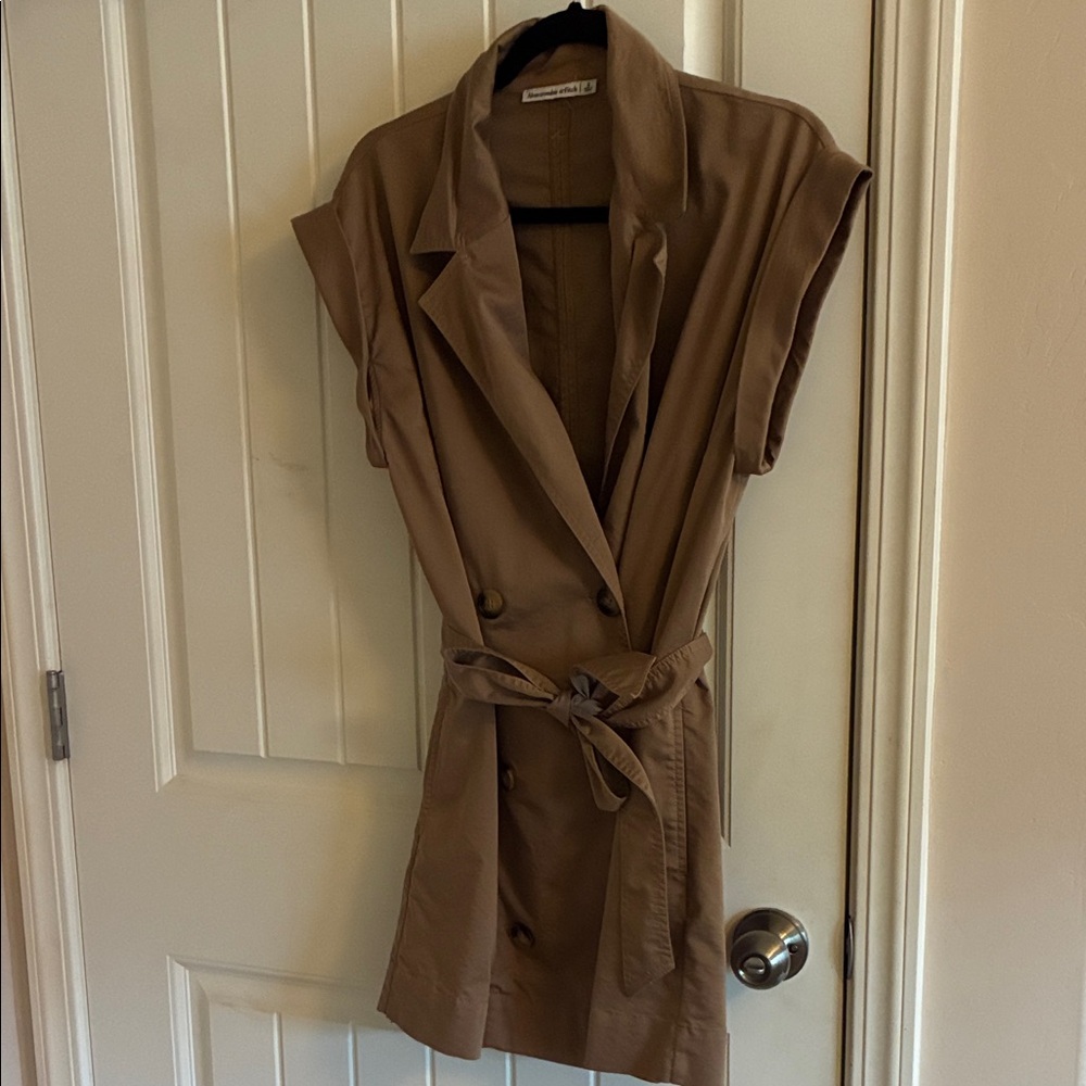 Abercrombie & Fitch Tan Mini Dress